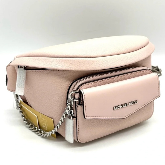 Michael Kors Maisie Large 2 in 1 Sling Pack Crossbody Bag Powder Blush (NWT) - Picture 1 of 12